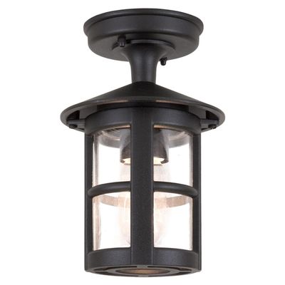 Elstead Lighting Hereford Wall Light Black A - Black