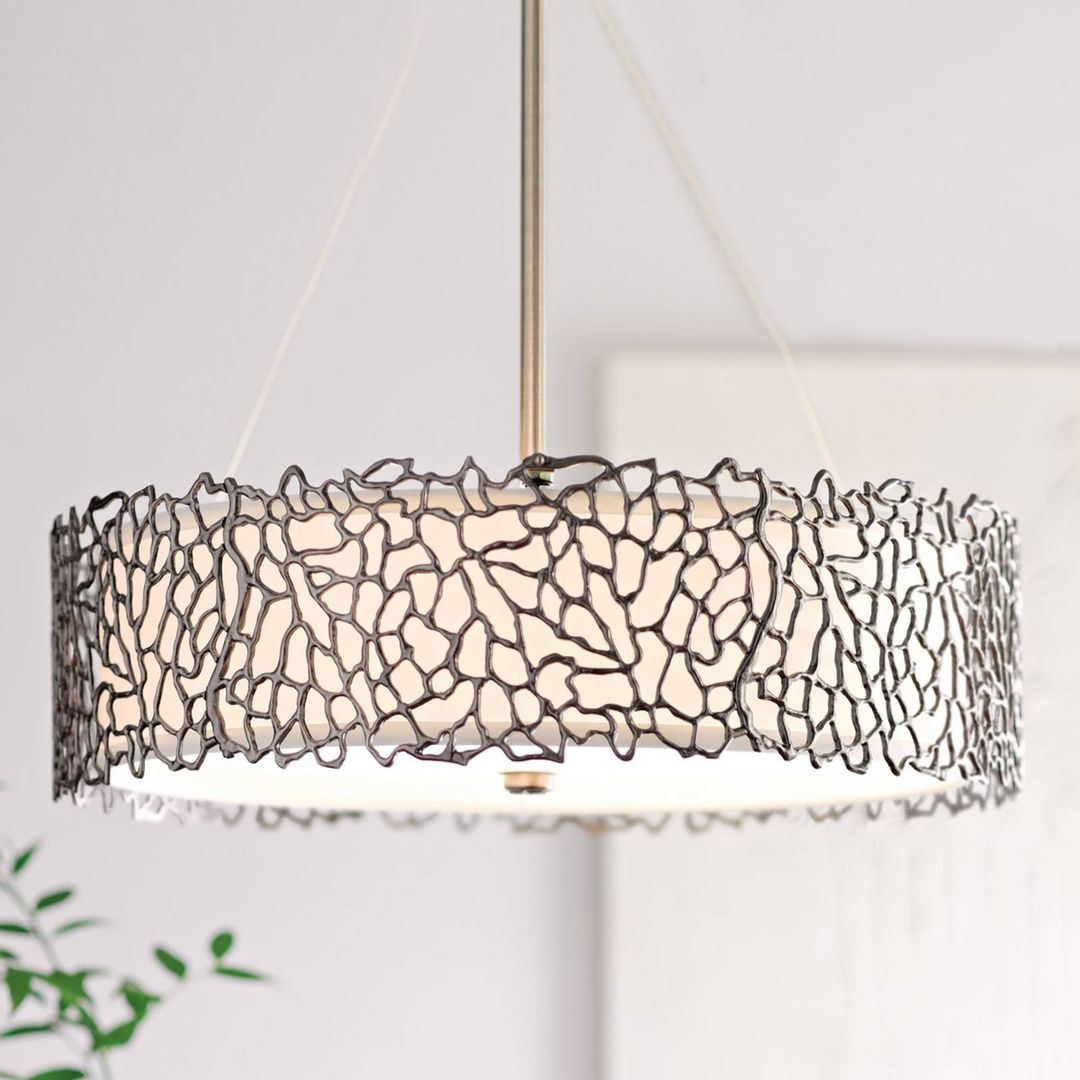 KICHLER Silver Coral hanging light, 55.9 cm - Image 1