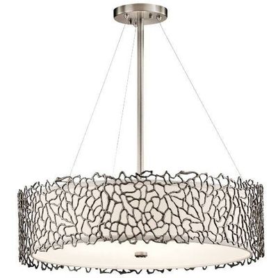 KICHLER Silver Coral hanging light, 55.9 cm - Thumbnail 2
