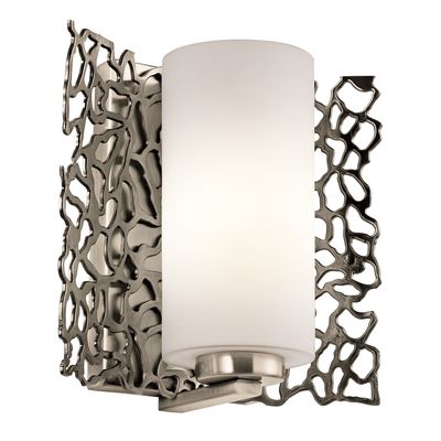 KICHLER Extravagantly-designed wall light Silver Coral - Thumbnail 2