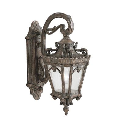 Elstead Lighting Tournai Wall Light Brown B - Brown
