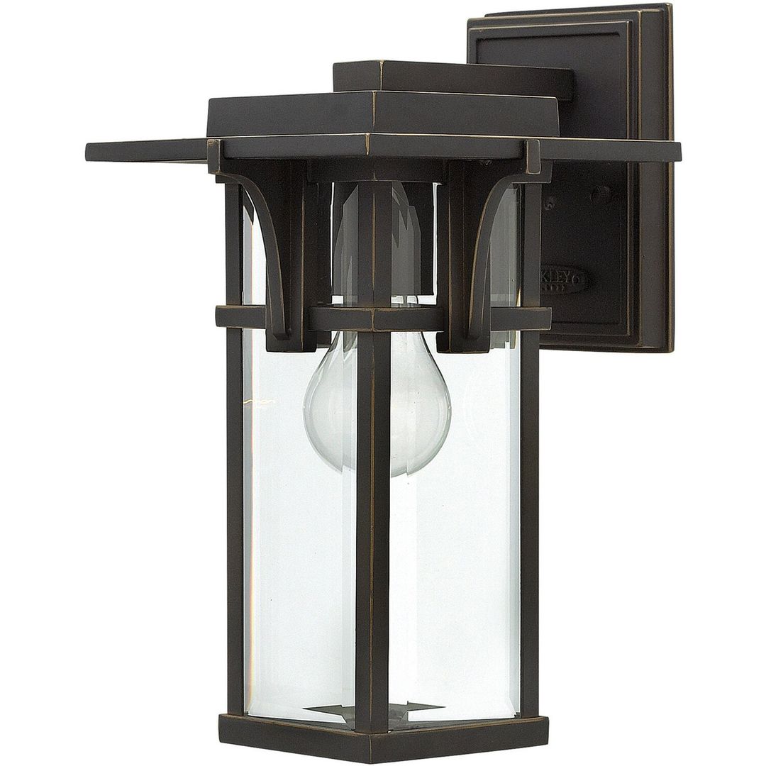 Elstead Lighting Manhattan Wall Light Bronze - Bronze - Image 1