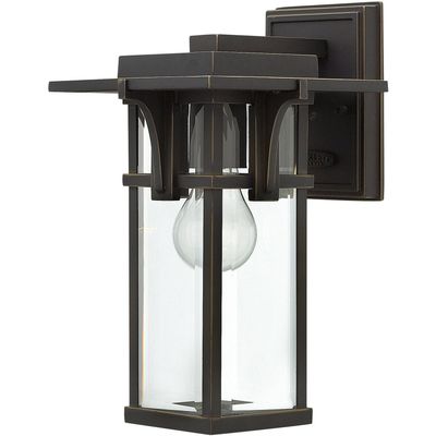 Elstead Lighting Manhattan Wall Light Bronze - Bronze