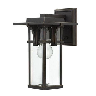 Elstead Lighting Manhattan Wall Light Bronze - Bronze - Thumbnail 2