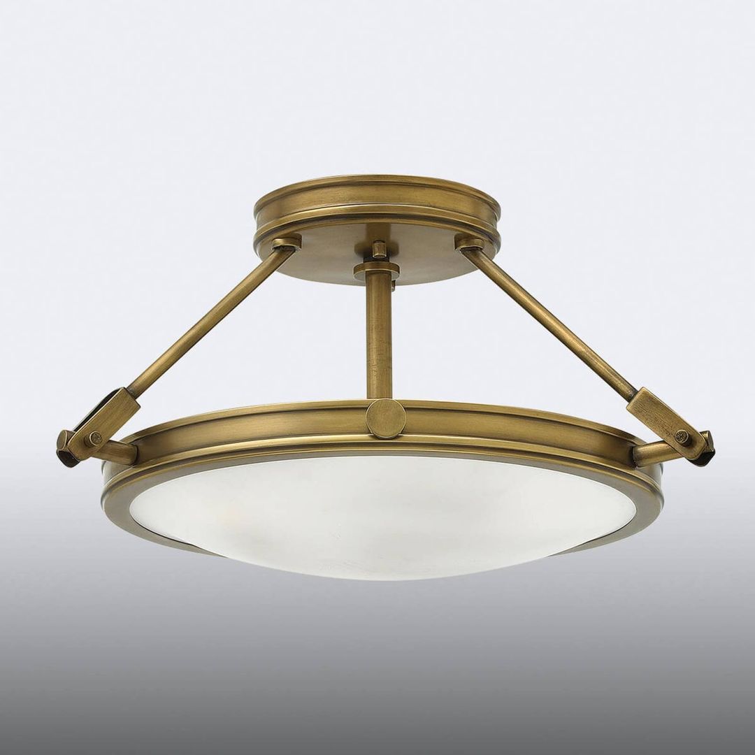 HINKLEY Small semi-flush ceiling light Collier - Image 1