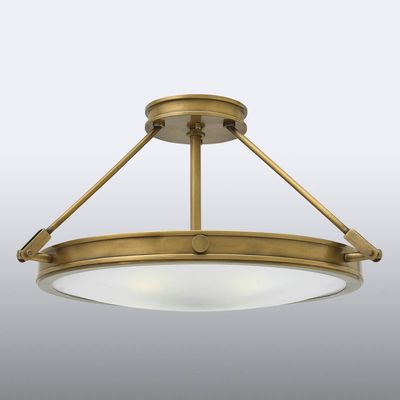 HINKLEY Collier - large semi-flush ceiling light