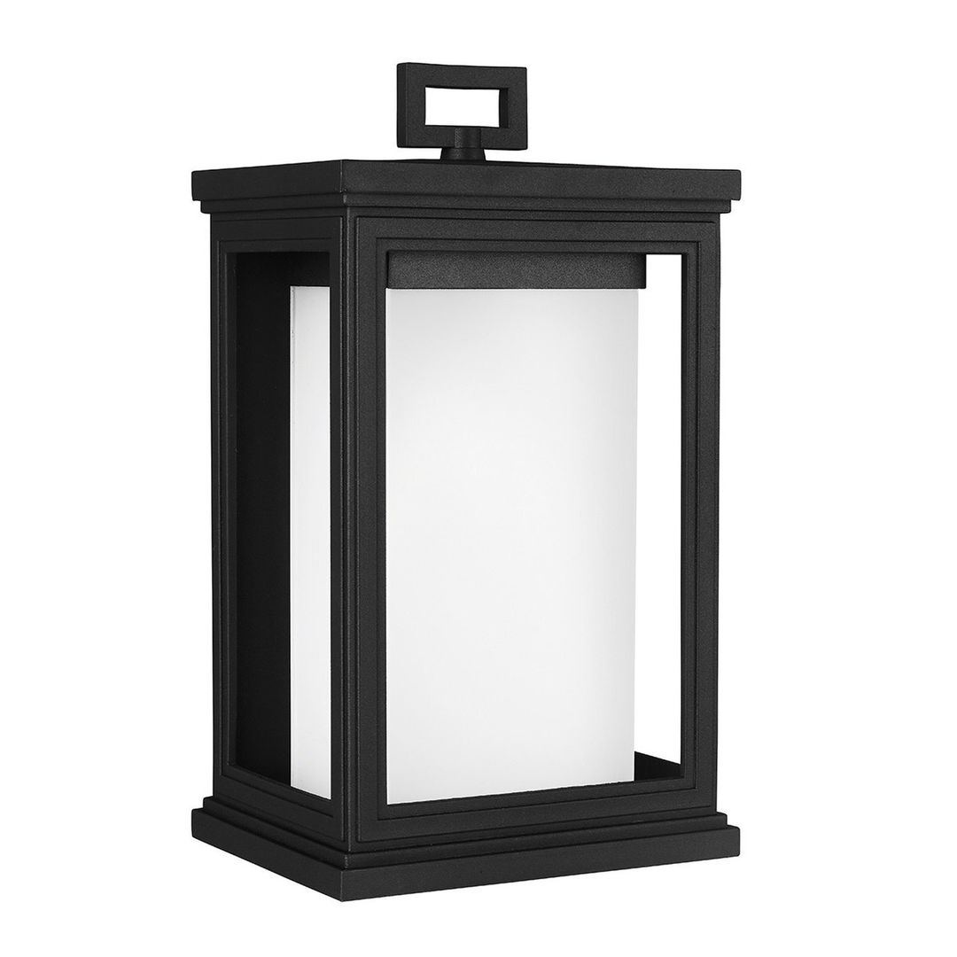 Elstead Lighting Roscoe Wall Light Black A - Black - Image 1