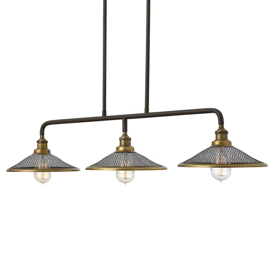 HINKLEY Rigby hanging light, three-bulb - Image 1