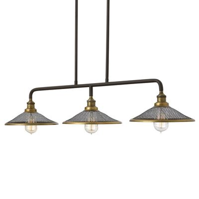 HINKLEY Rigby hanging light, three-bulb