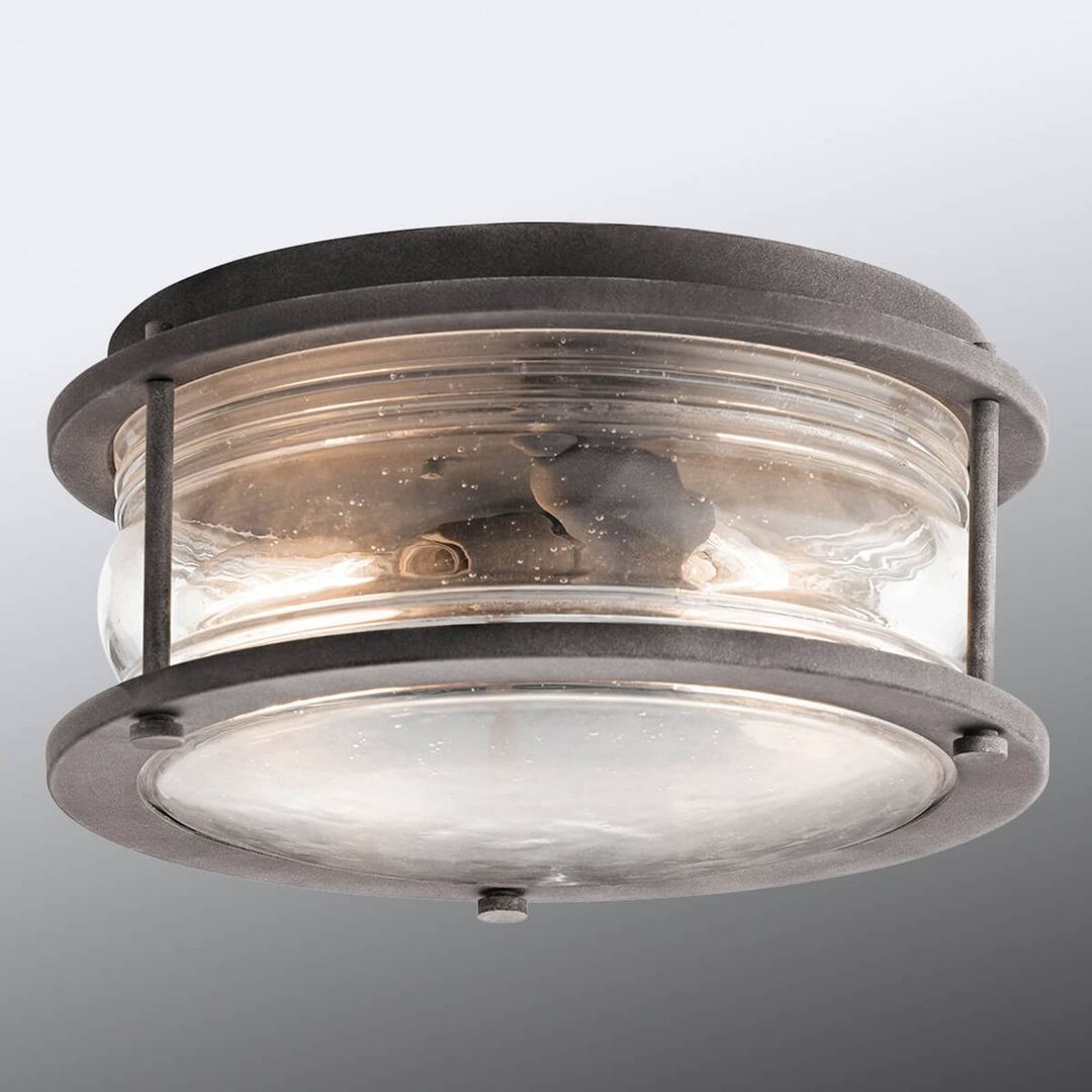 KICHLER Robust Ashland Bay outdoor ceiling lamp - Image 1