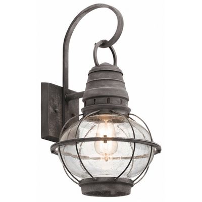 Elstead Lighting Bridge Wall Light Grey - Grey
