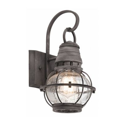 Elstead Lighting Bridge Wall Light Grey A - Grey - Thumbnail 2