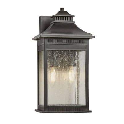 Elstead Lighting Livingston Wall Light Bronze A - Bronze