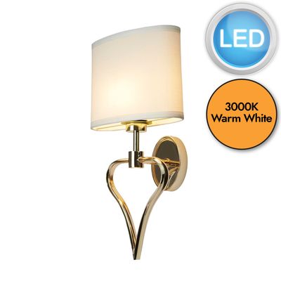 Elstead Charming LED wall light Falmouth - Thumbnail 2