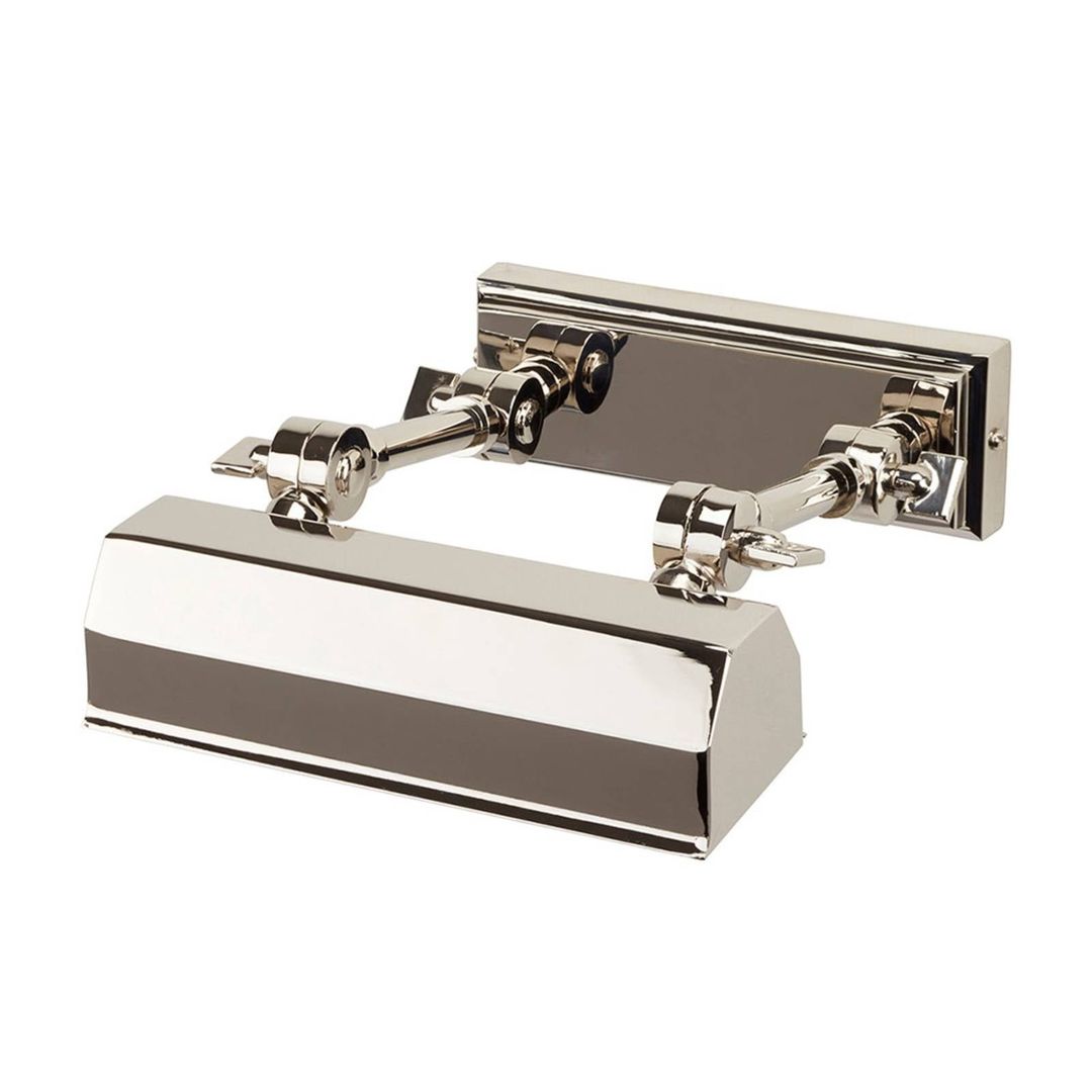 Elstead Chawton picture light, polished nickel, 18.2 cm - Image 1
