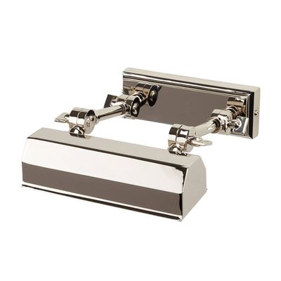 Elstead Chawton picture light, polished nickel, 18.2 cm