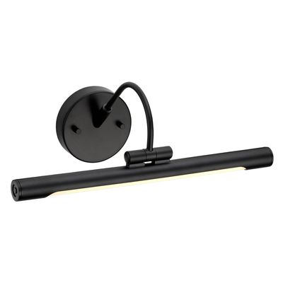 Elstead LED picture light Alton in black, 39 cm