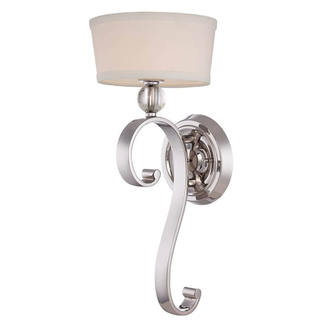 QUOIZEL Elegant fabric wall light Madison Manor - Image 1