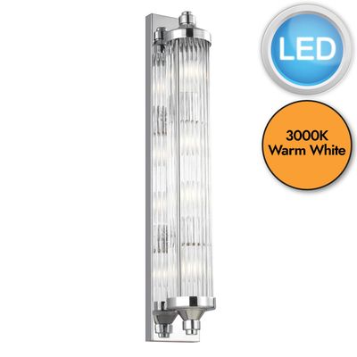 FEISS Paulson IP44 LED wall light, 1-bulb, height 73.7cm - Thumbnail 2