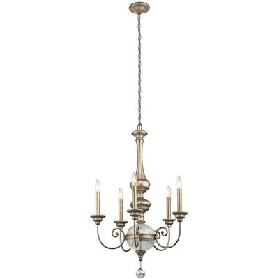 KICHLER Rosalie chandelier 5-bulb Ø 61 cm - Thumbnail 2