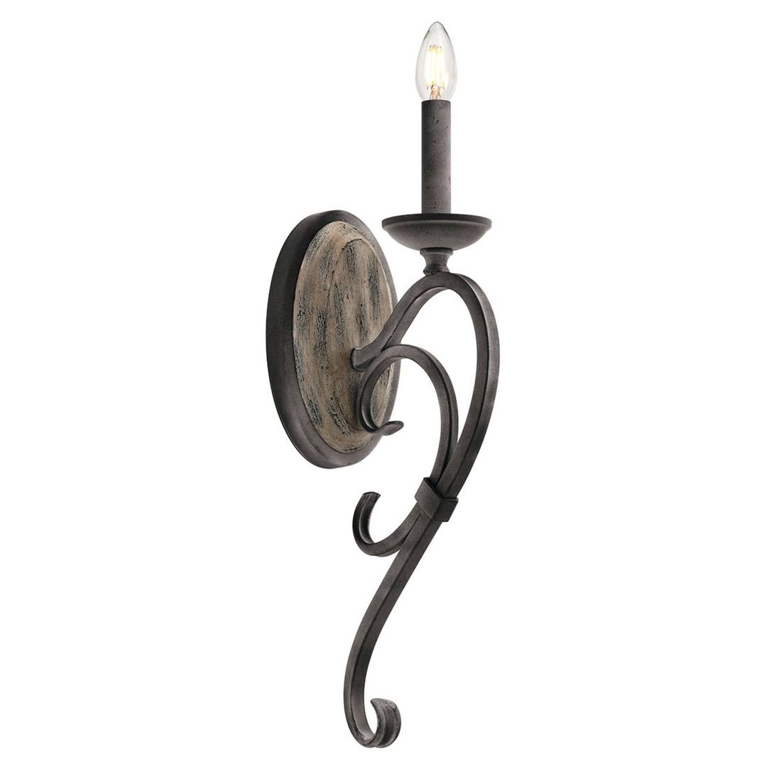 KICHLER Rustic wall light Taulbee - Image 1