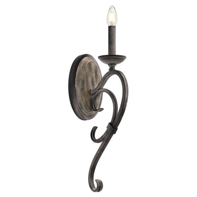 KICHLER Rustic wall light Taulbee