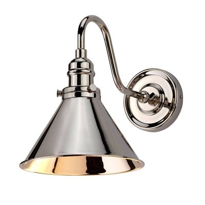 Elstead Wall light Provence in a polished nickel finish