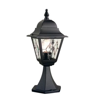 Norfolk Pedestal Light Black - Black