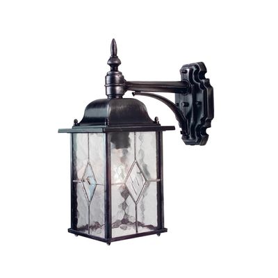 Elstead Lighting Wexford Wall Light Black A - Black