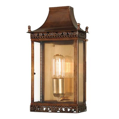 Regents Wall Light Brass - Brass - Thumbnail 2