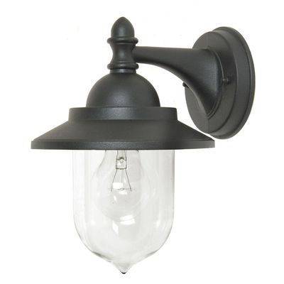 Sandown Wall Light Black - Black