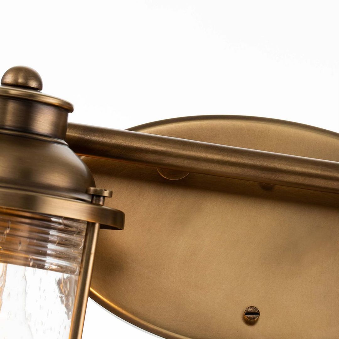 Quintiesse Bathroom wall light Ashland Bay, 4-bulb, brass - Image 1