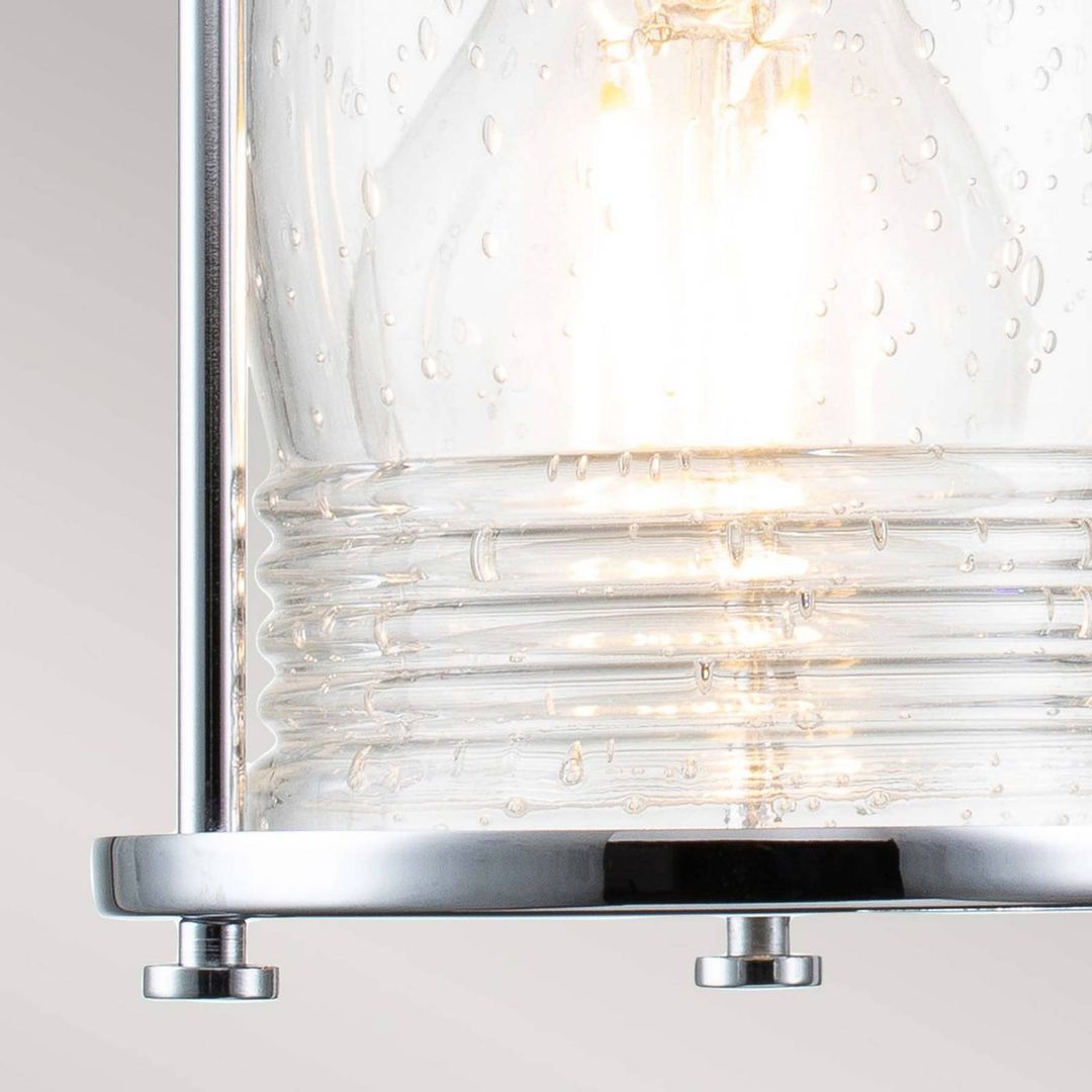 Quintiesse Bathroom wall light Ashland Bay, 4-bulb, chrome - Image 1