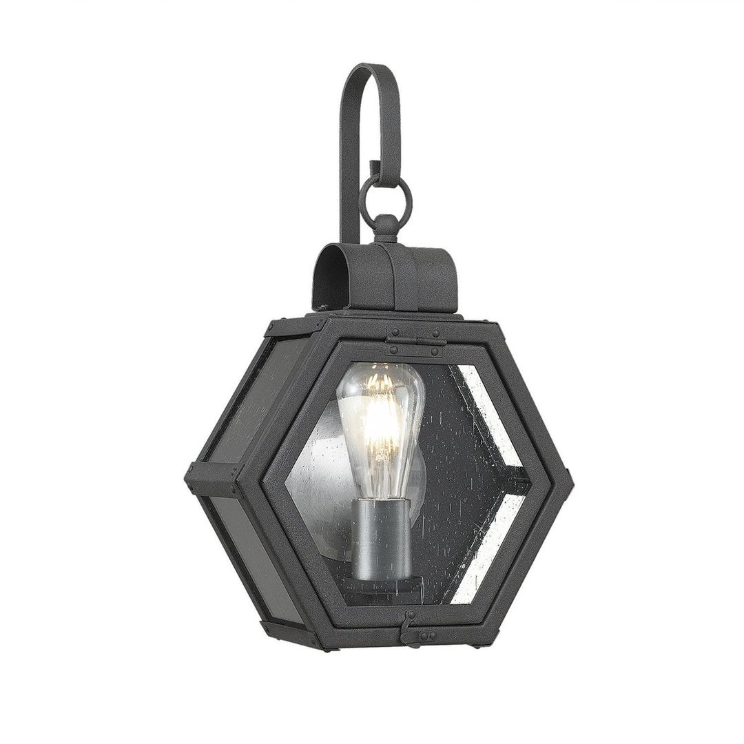 Elstead Quintiesse Quoizel Wall Light Black B - Black - Image 1