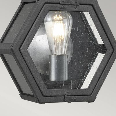 Elstead Quintiesse Quoizel Wall Light Black B - Black - Thumbnail 2