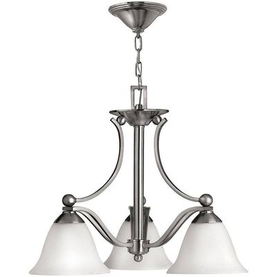 HINKLEY Bolla Hanging Light Nickel Three Bulbs - Thumbnail 2