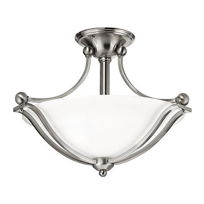 HINKLEY Bolla Ceiling Light Charming Nickel