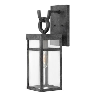 Elstead Quintiesse Hinkley Wall Light Grey - Grey