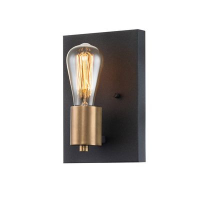 Quintiesse Silas wall light, back, one-bulb, 15 x 22.5 cm - Thumbnail 2