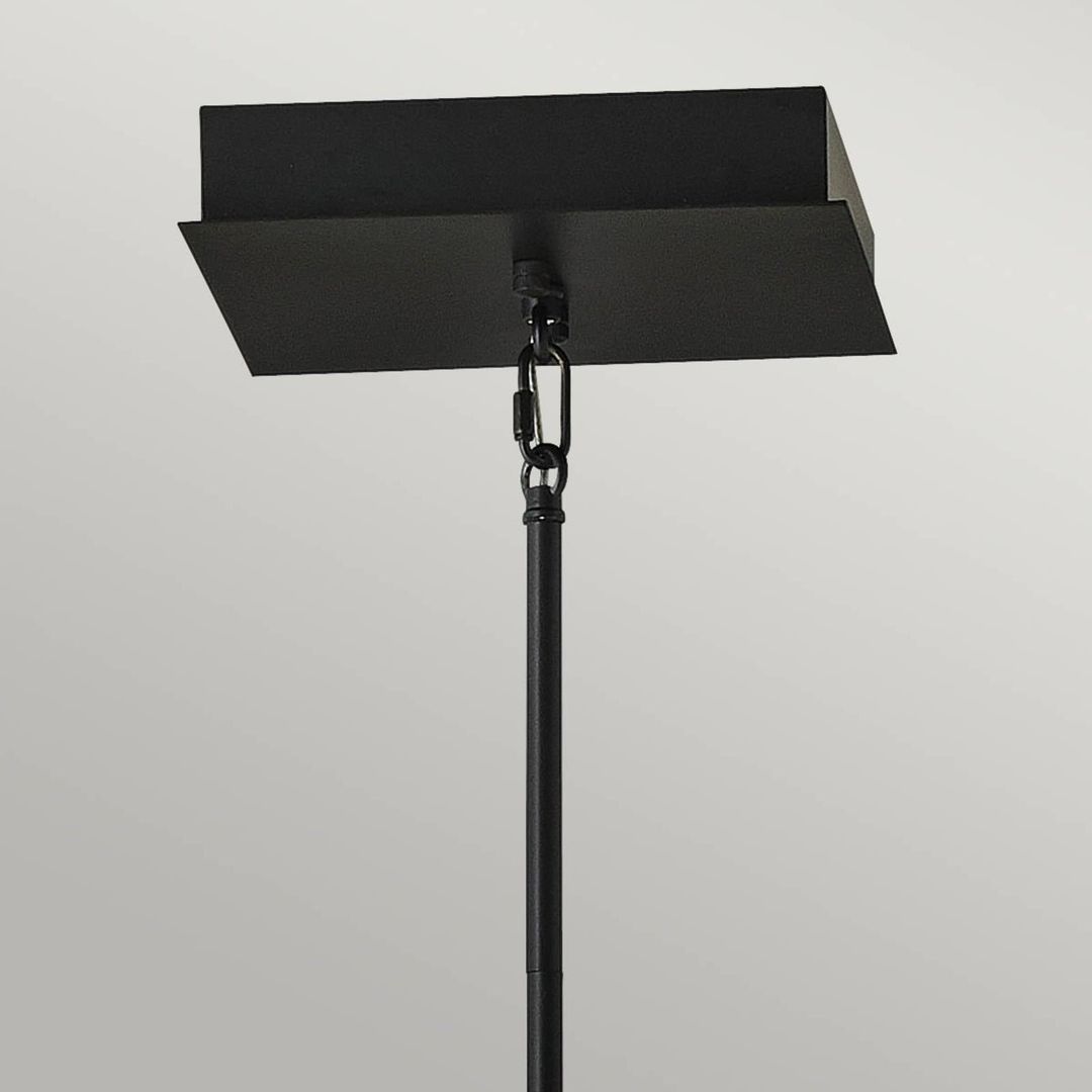 Quintiesse Styx LED hanging light black 3,000K 53.8 x 53.8cm - Image 1