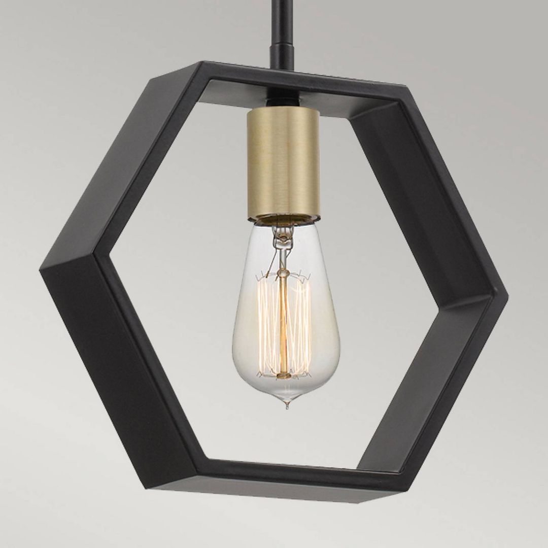 QUOIZEL Bismarck pendant light, 1-bulb - Image 1