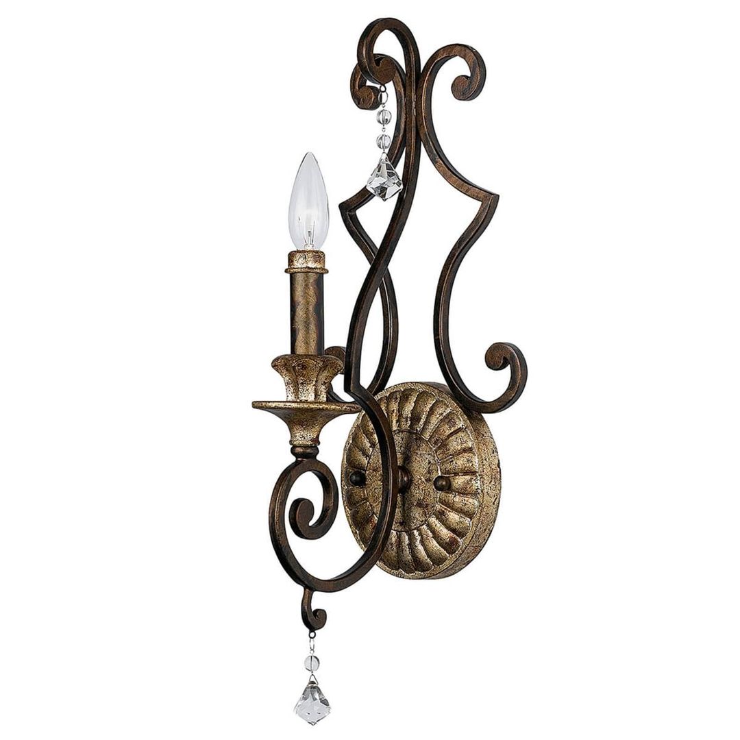 QUOIZEL Wall lamp Marquette in an antique style - Image 1