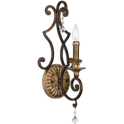 QUOIZEL Wall lamp Marquette in an antique style - Thumbnail 2