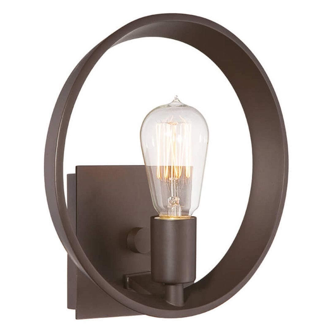 QUOIZEL Vintage wall lamp Theater Row bronze - Image 1
