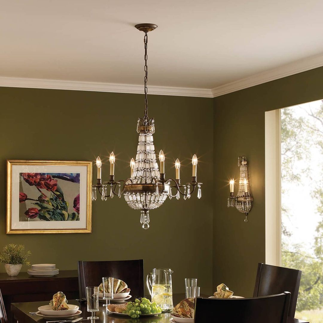 FEISS Bellini - Chandelier with Antique Effect - Image 1