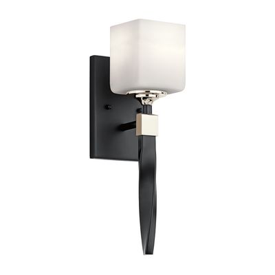 KICHLER Marette bathroom wall light, black - Thumbnail 2