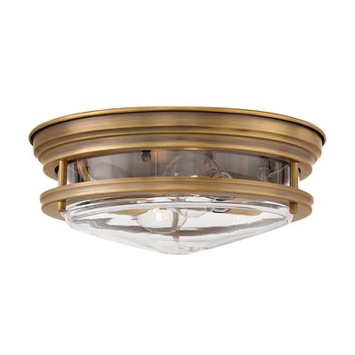 Quintiesse Hadrian outdoor ceiling light, bronze/clear, 31 cm, IP44 - Thumbnail 2