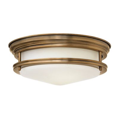Quintiesse Hadrian outdoor ceiling light, bronze/opal white, 31 cm, IP44 - Thumbnail 2
