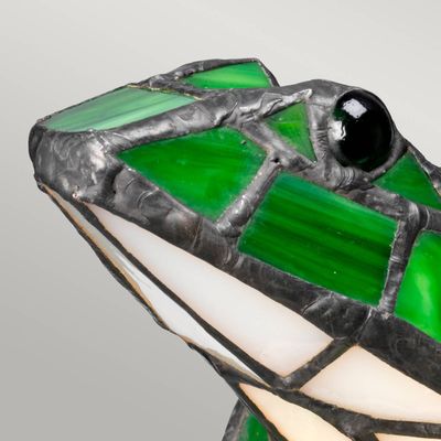 Elstead Frog LED decorative light in Tiffany look