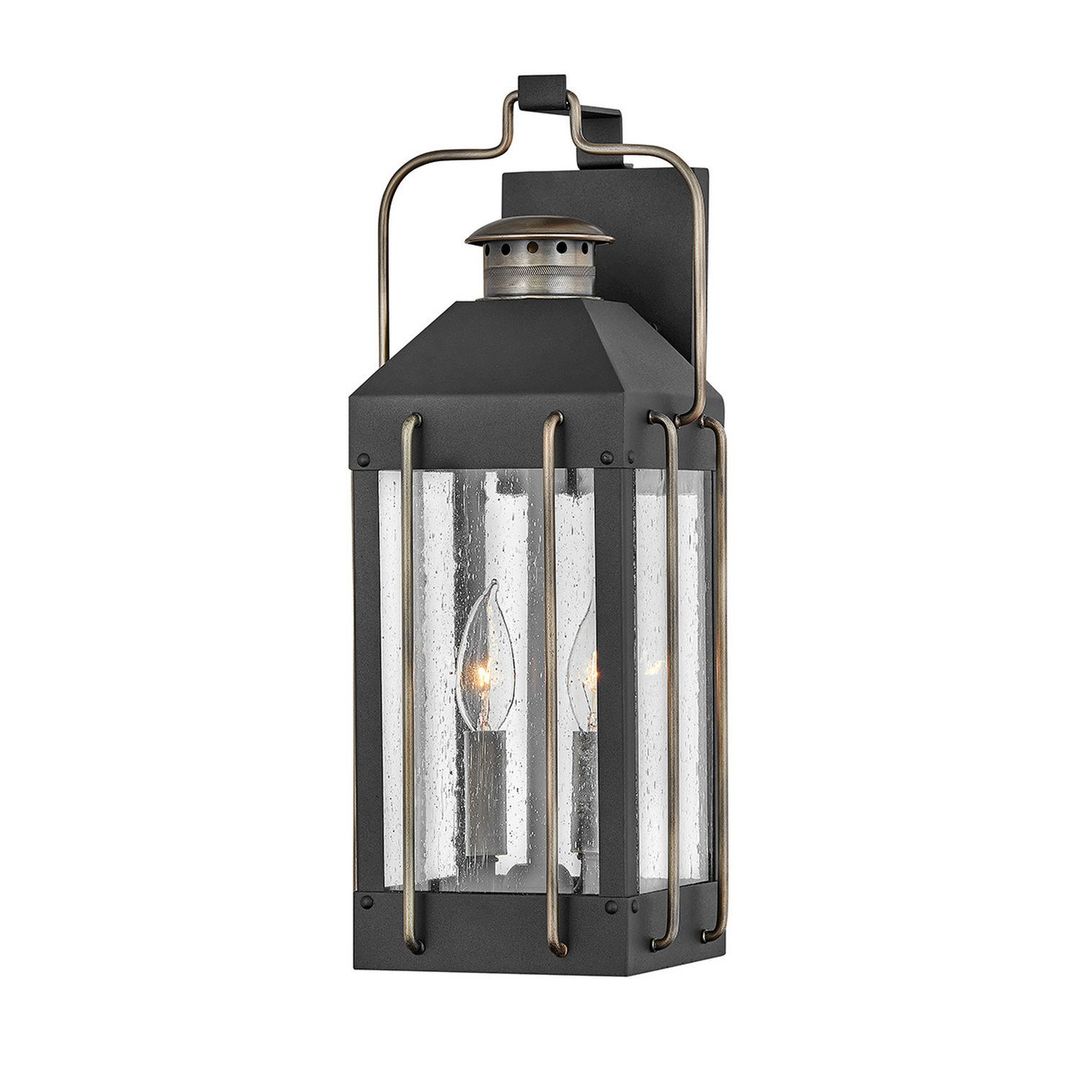 Elstead Lighting Hinkley Wall Light Black K - Black - Image 1